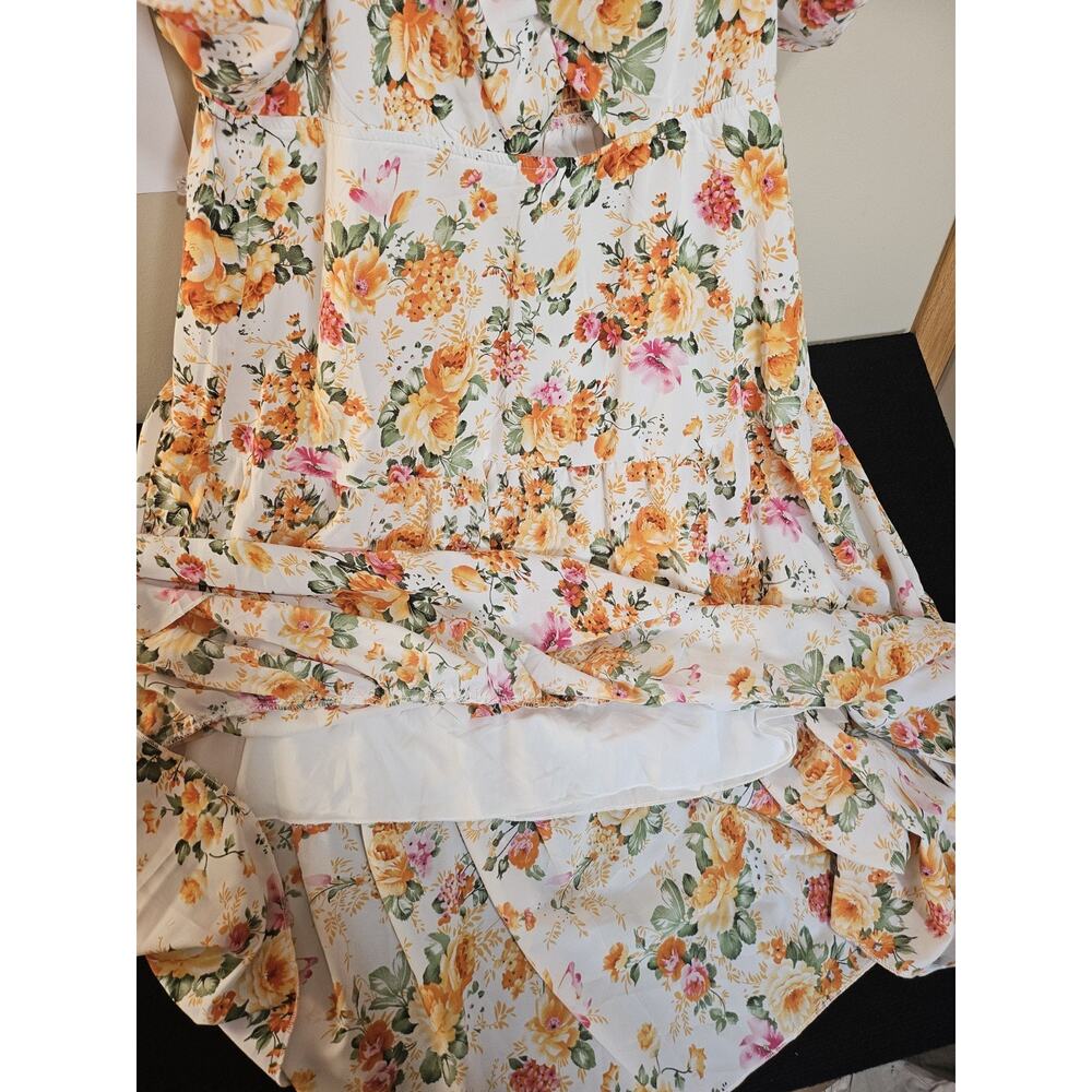 Floral Midi Dress - Picture 7 of 13